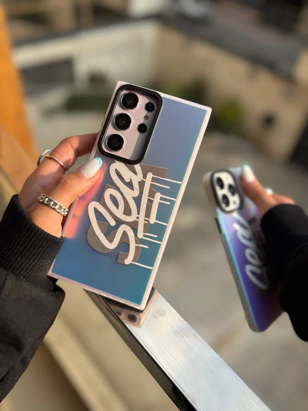 Samsung S21 FE Holographic Sea Design Case