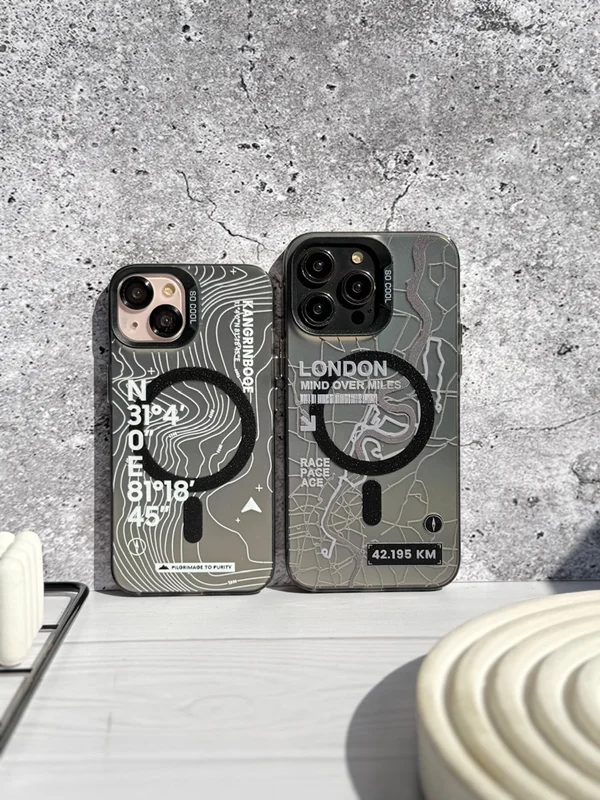 Magsafe iPhone 13 case with embossed print