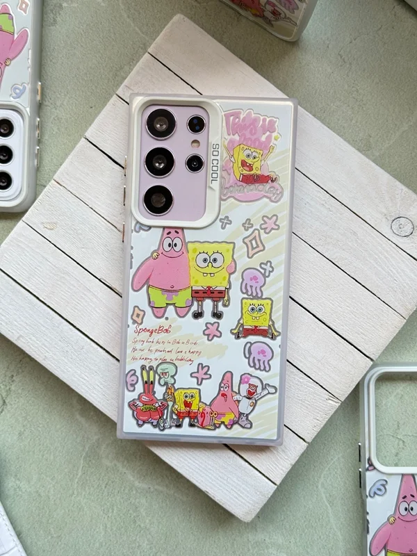 Patrick and SpongeBob Samsung A25 phone case