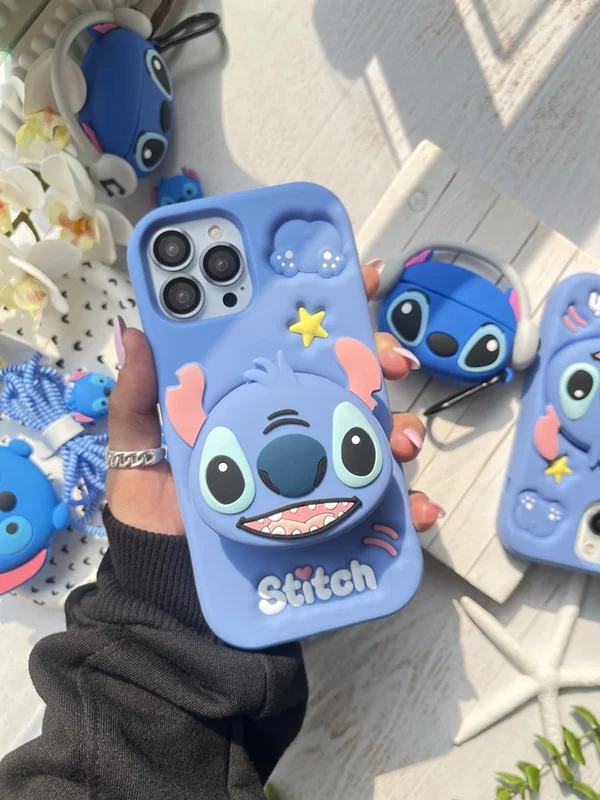 Silicone Stich Pop Socket Samsung A51 and A31 case