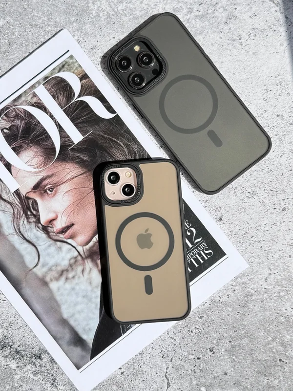 iPhone case with matte mag safe