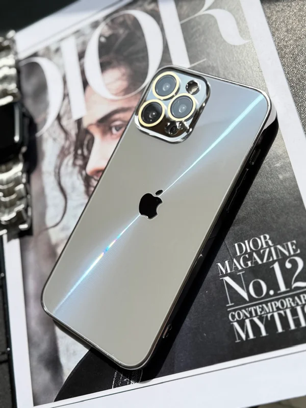 Titanium laser iPhone 11 Pro Max case