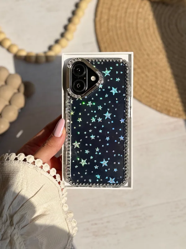 Star Rain Glitter Phone Case iPhone 13 phone