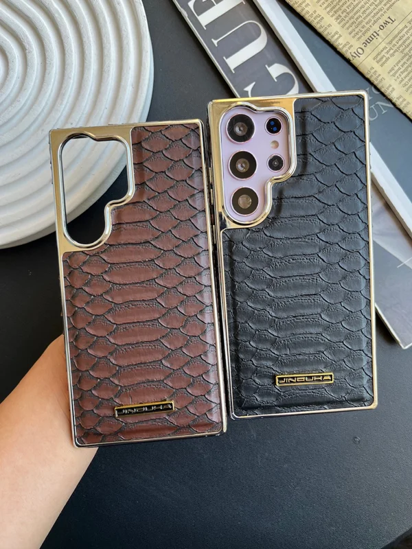 JDK Samsung S23 Fe leather case