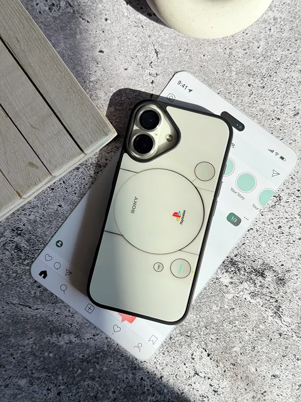 Classic PlayStation 1 Design Phone Case iPhone 14 ProMax phone