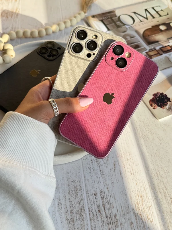 Alcantara fabric iPhone 12 Pro Max frame
