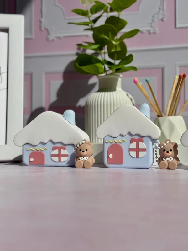 Little Teddy House Design AirPods Case
