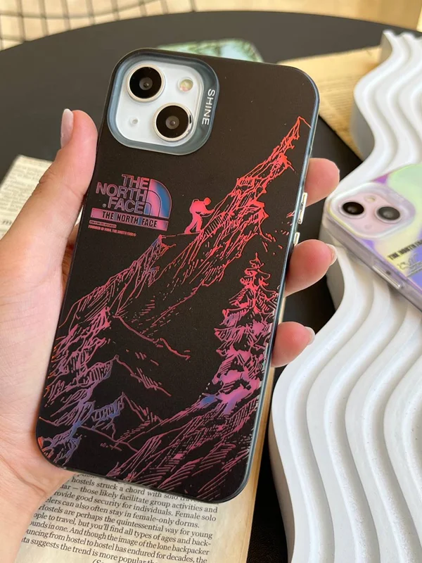 North face hologram iPhone 12-12 Pro case