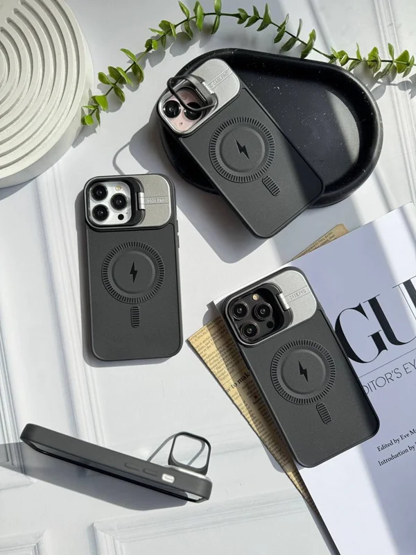 Mag safe iPhone 11 Pro Max case with lens stand